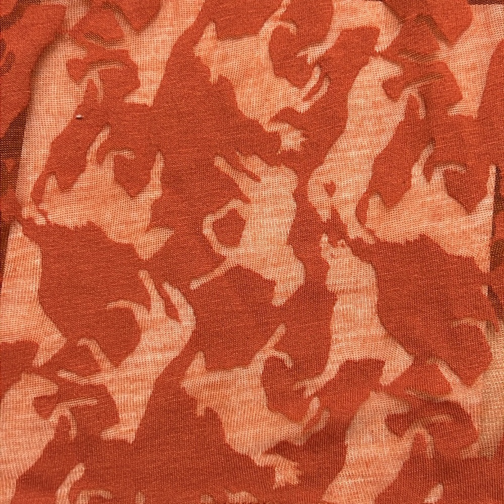 OUTBACK Trading Company Sasha Horse Silhouette Top - Picture 5 of 6